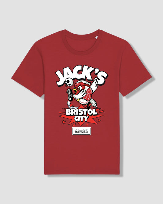 Custom Your Name "My Bristol City" - Tee (Red)