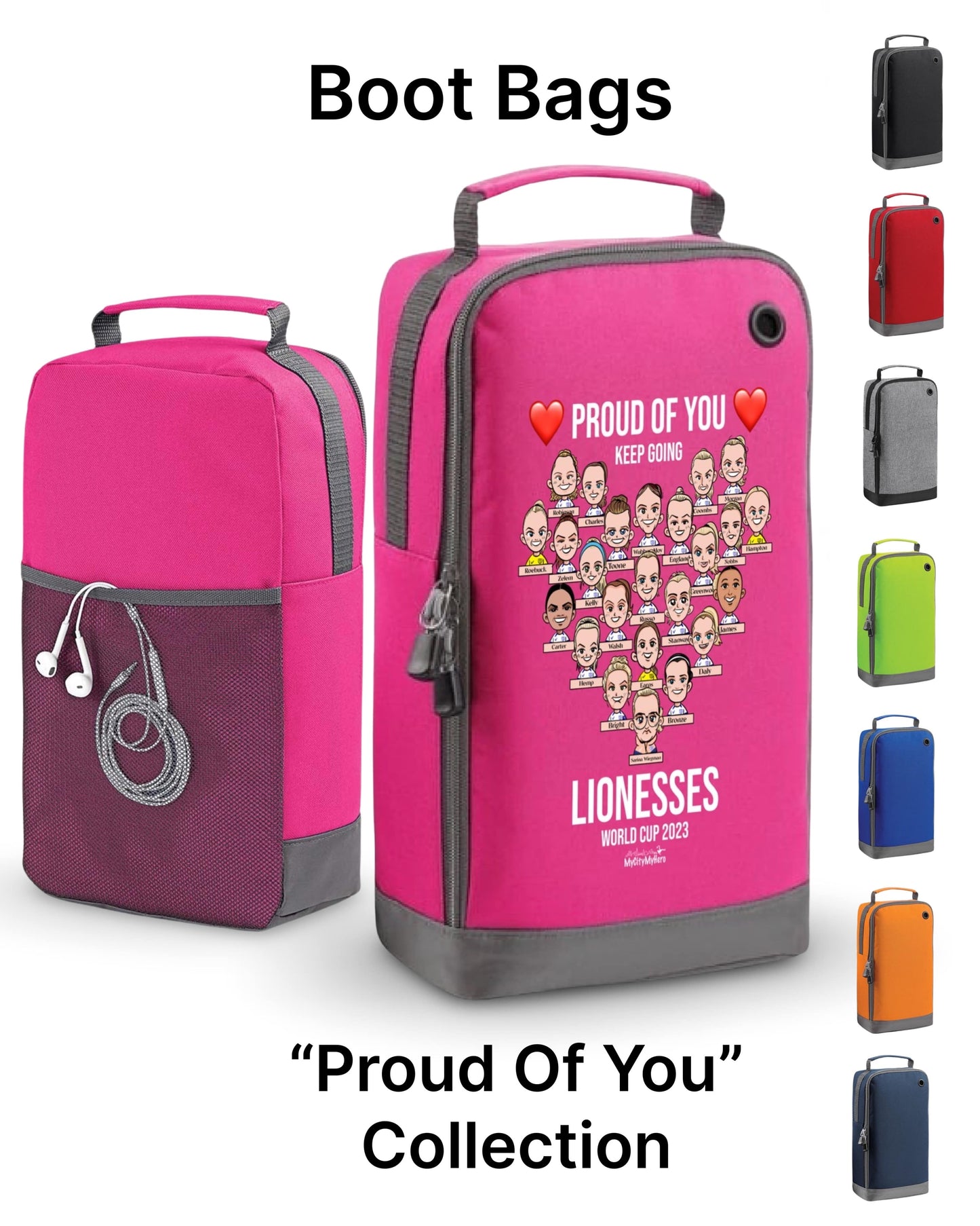 "Proud Of You" Lionesses Boot Bags